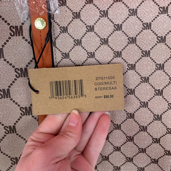 NWT COG/MULTI Color Teresa Tote Bag-Steve Madden - Picture 5 of 5